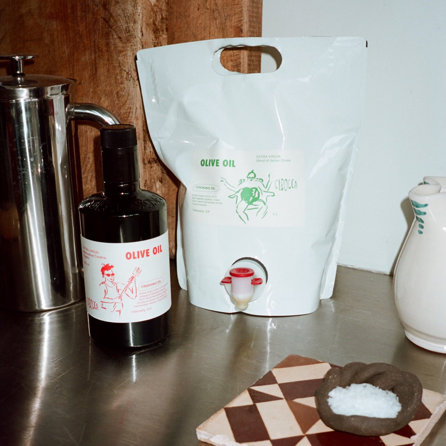 "COOKING & FINISHING OIL"